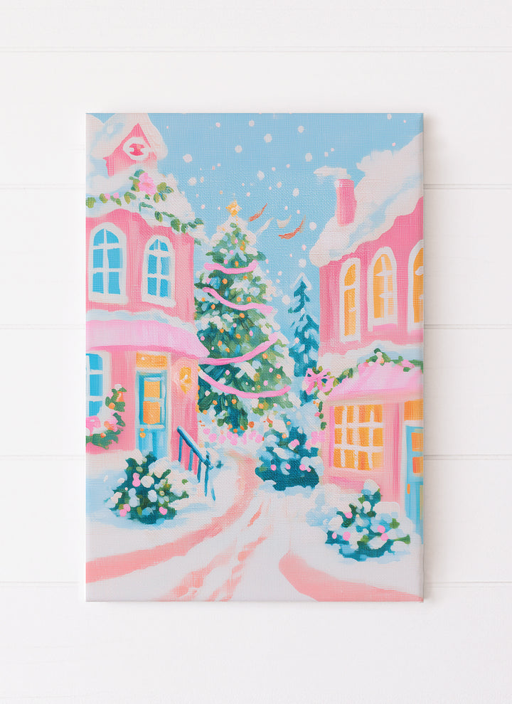 Preppy Christmas Village
