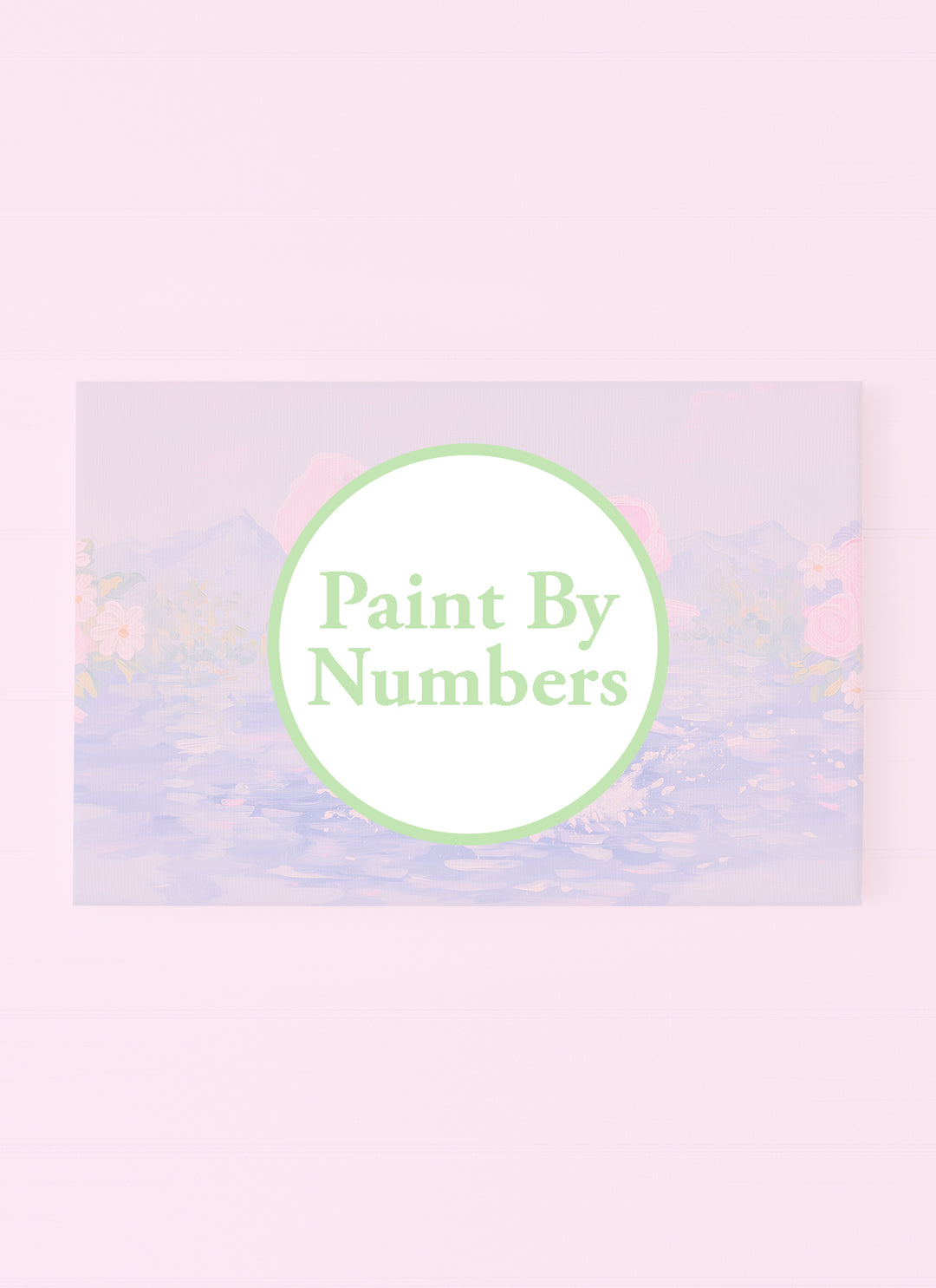 Cute Elephant Splashing in Water with Florals