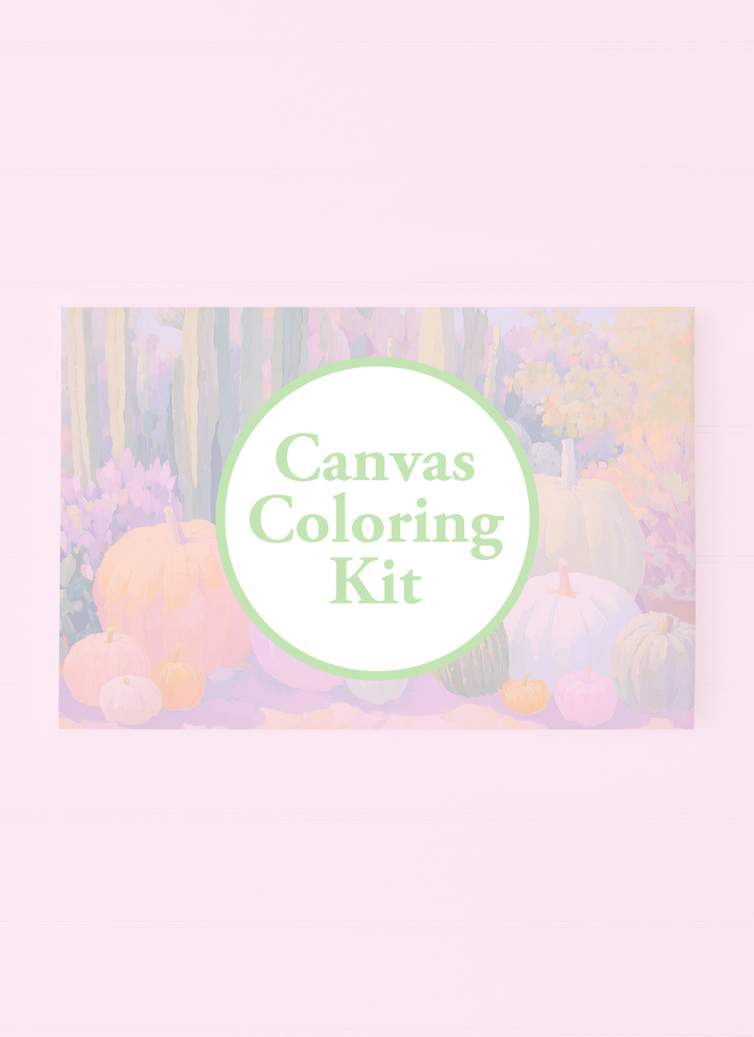 Pastel Pumpkins and Cactuses