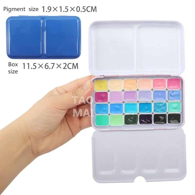 Pastel Macaron Watercolor Paints