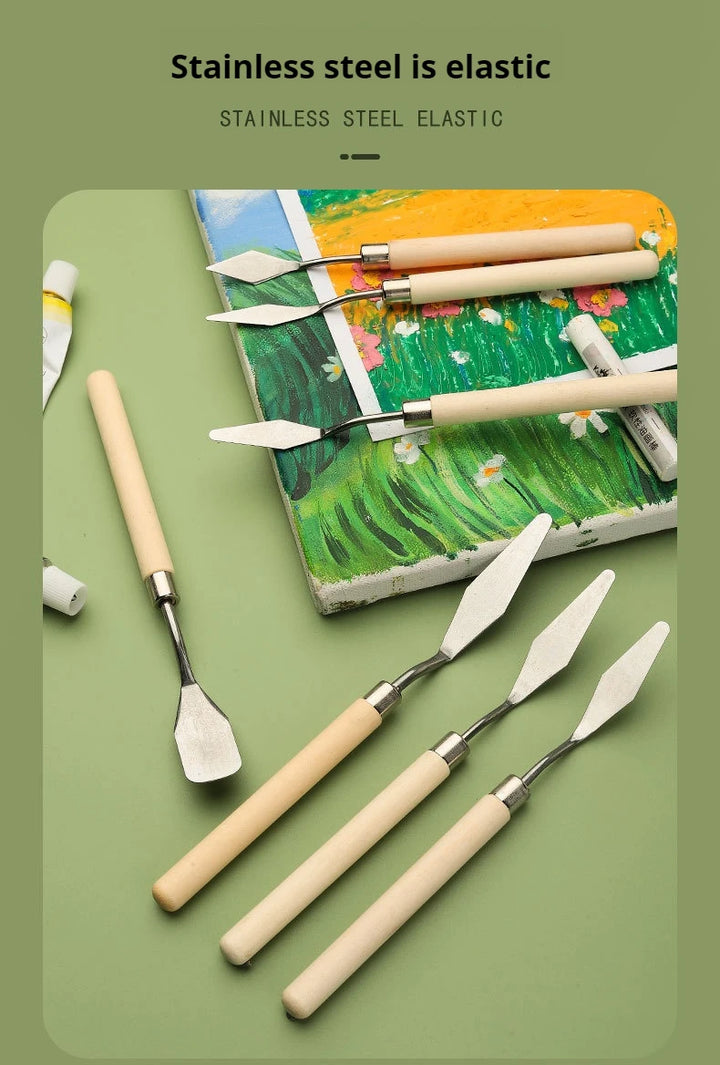 Wooden Palette Knives