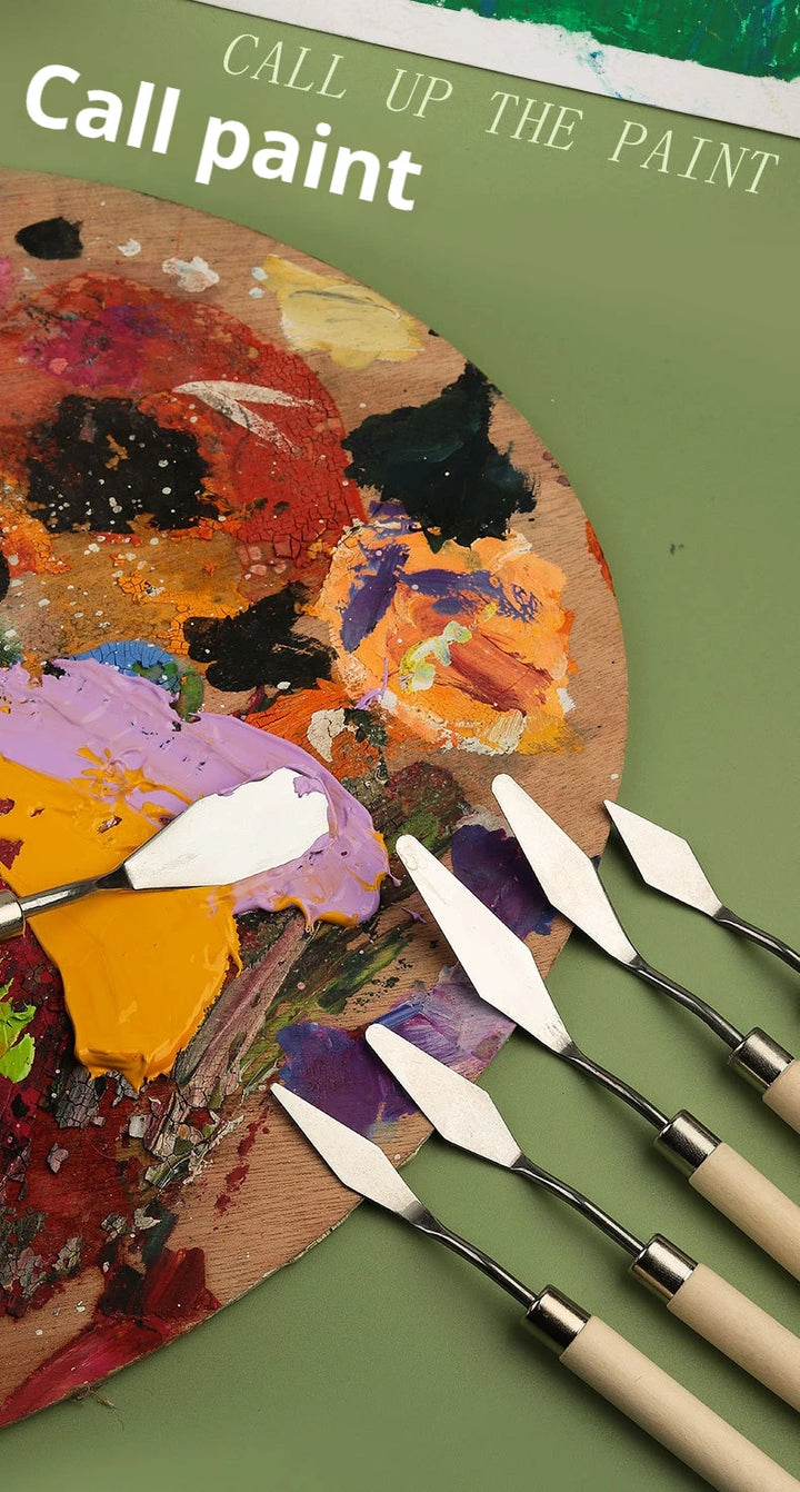 Wooden Palette Knives