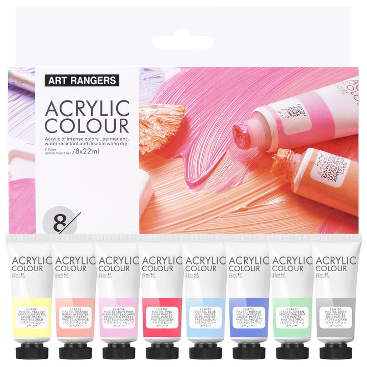 Acrylic Pastel Color Paints