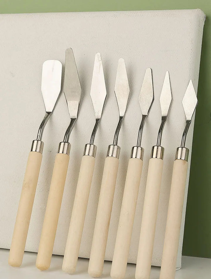 Wooden Palette Knives