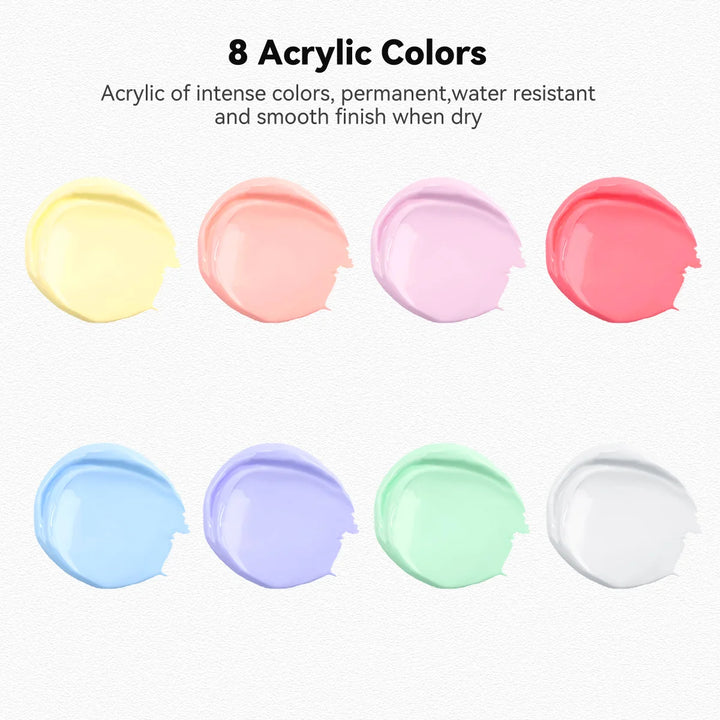 Acrylic Pastel Color Paints
