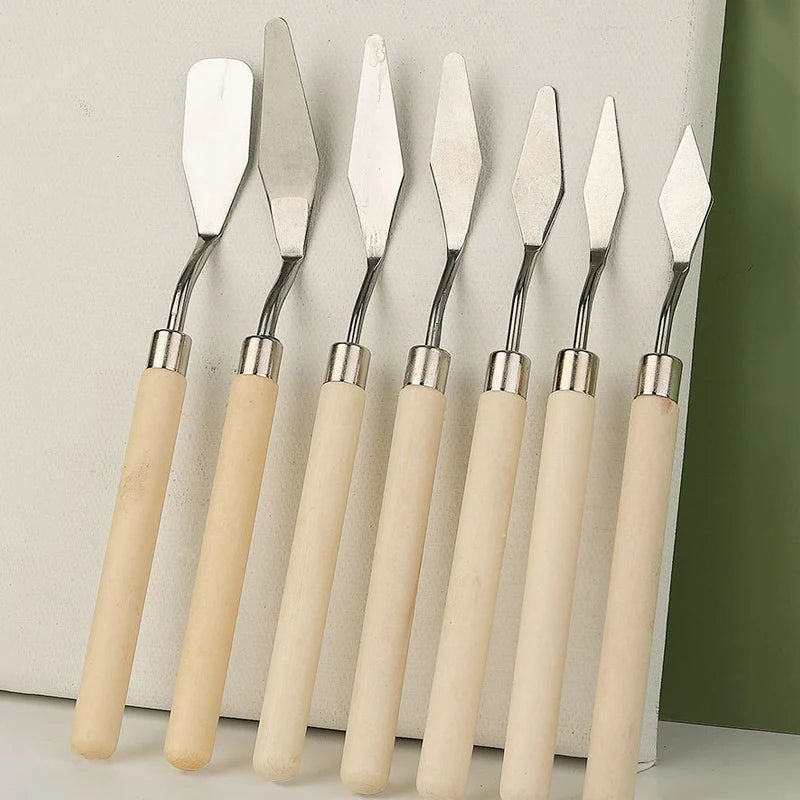 Wooden Palette Knives