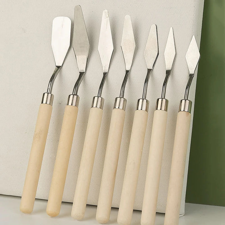Wooden Palette Knives