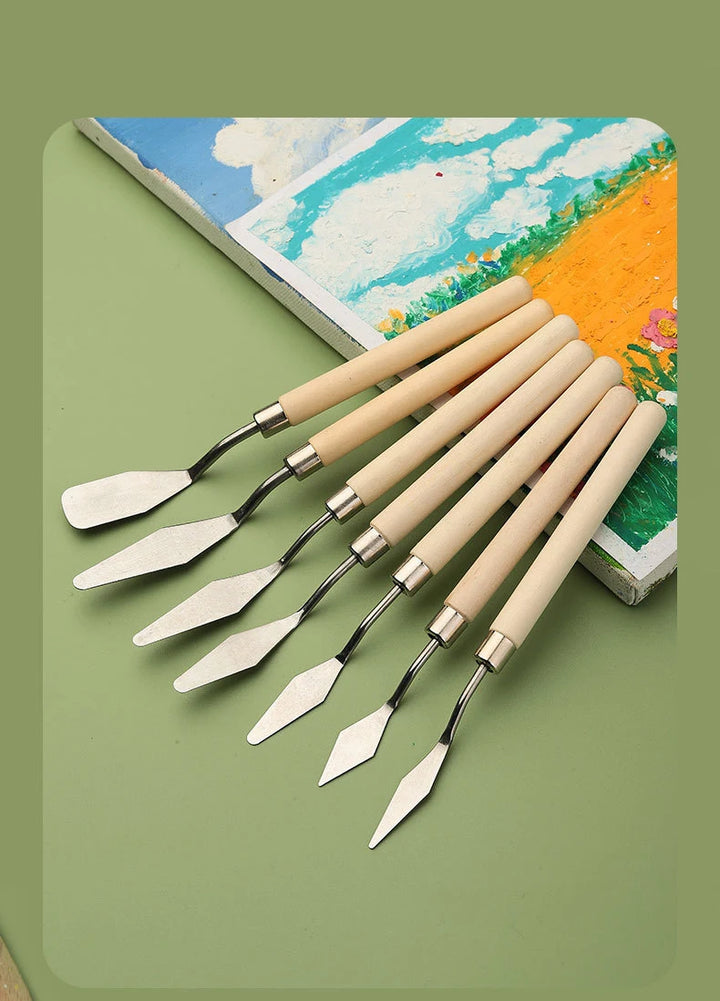 Wooden Palette Knives