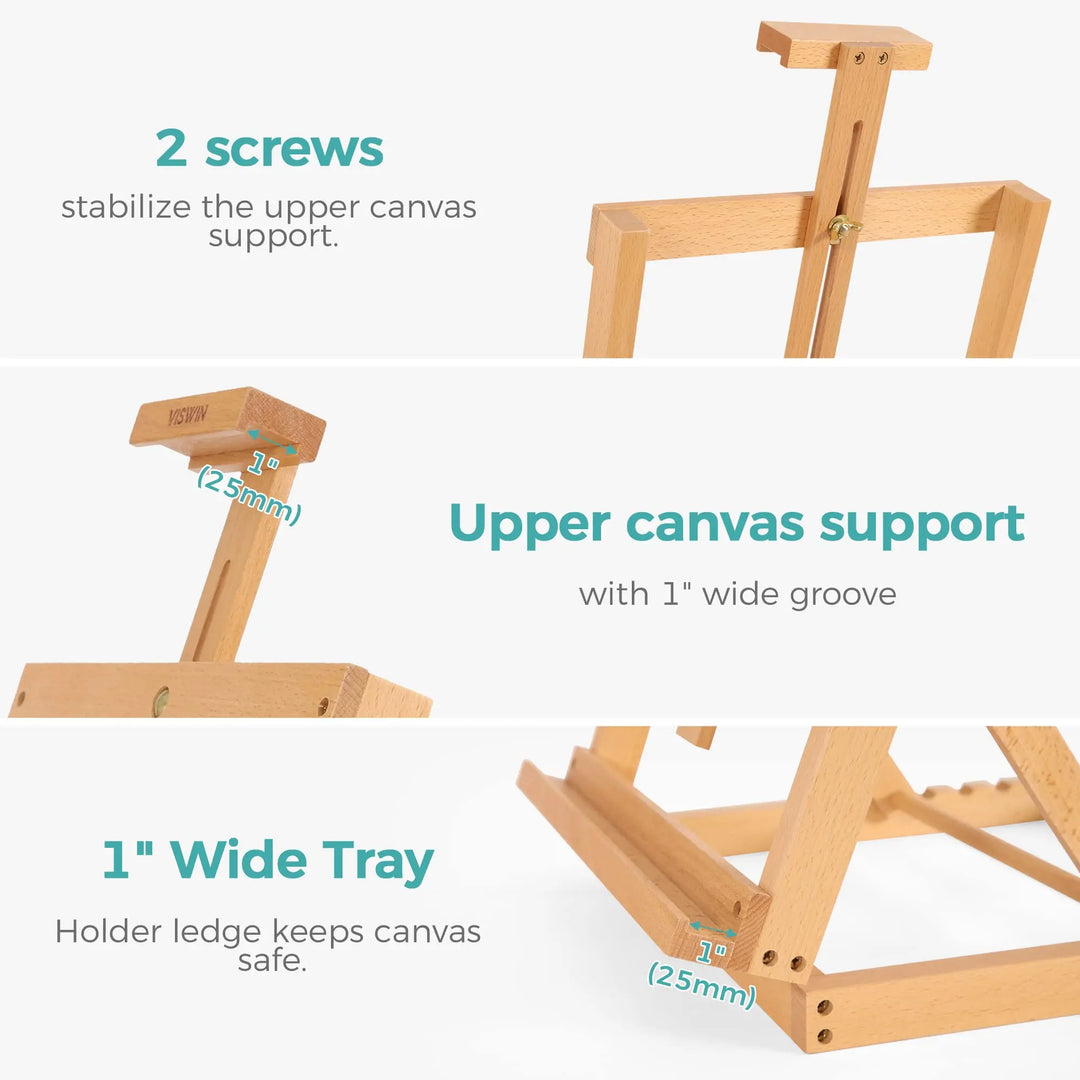 Foldable Wood Easel Stand