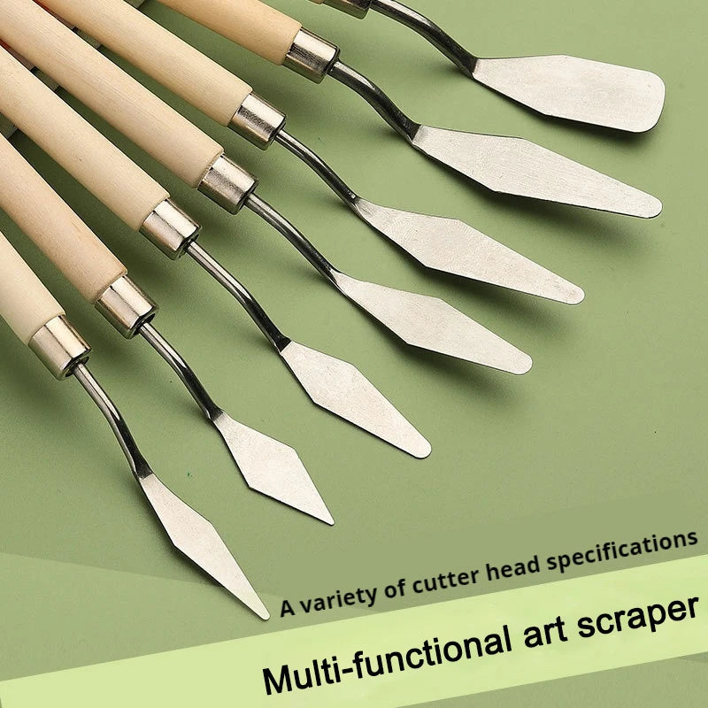 Wooden Palette Knives