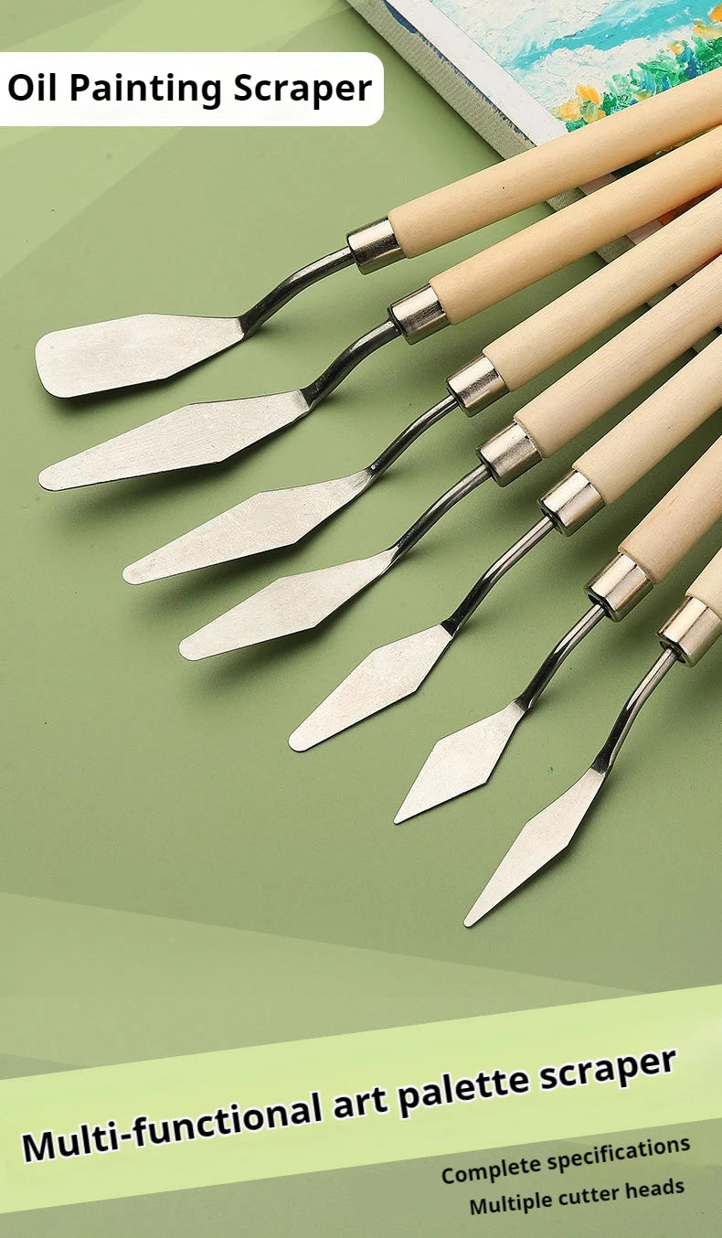 Wooden Palette Knives