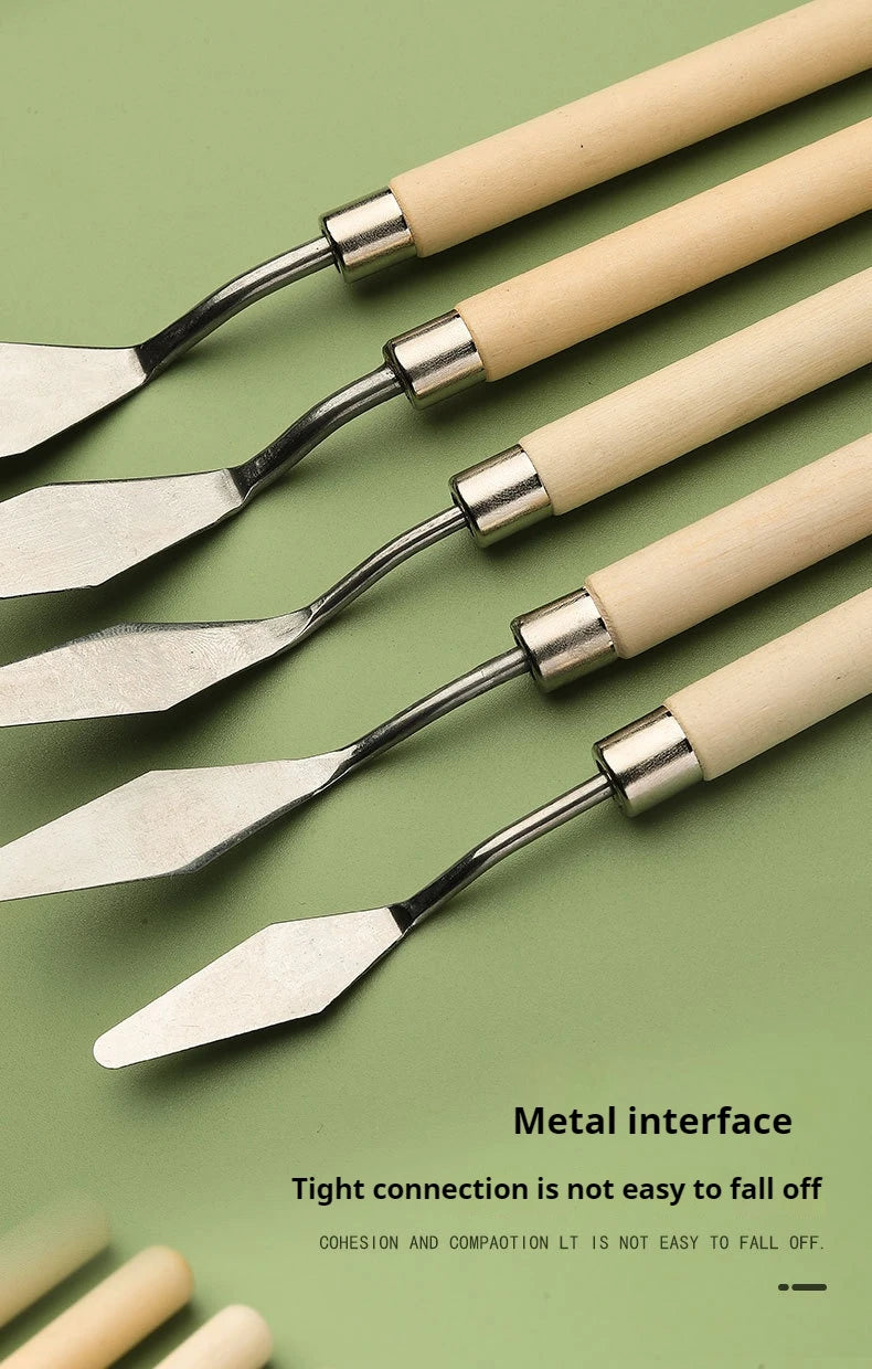 Wooden Palette Knives