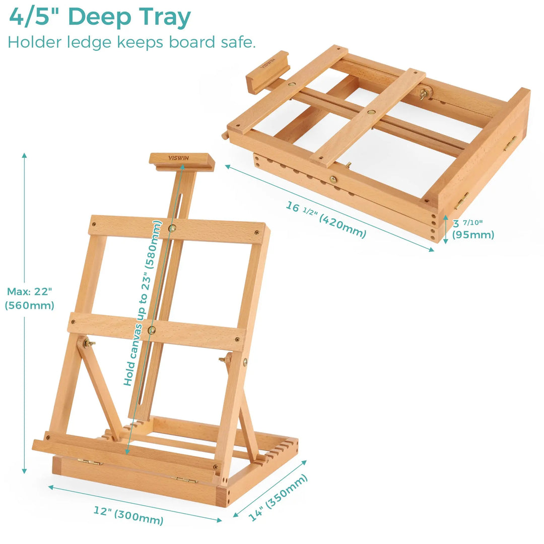 Foldable Wood Easel Stand