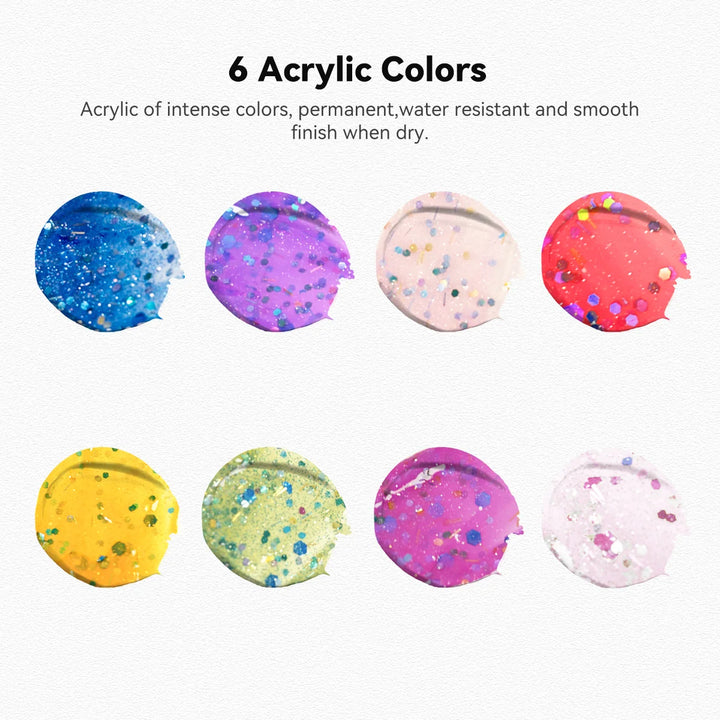 Acrylic Pastel Color Paints
