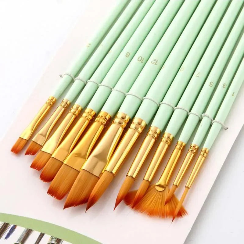 Pastel Paint Brushes