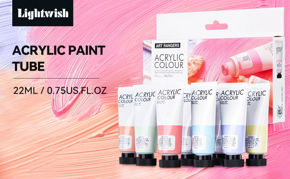 Acrylic Pastel Color Paints