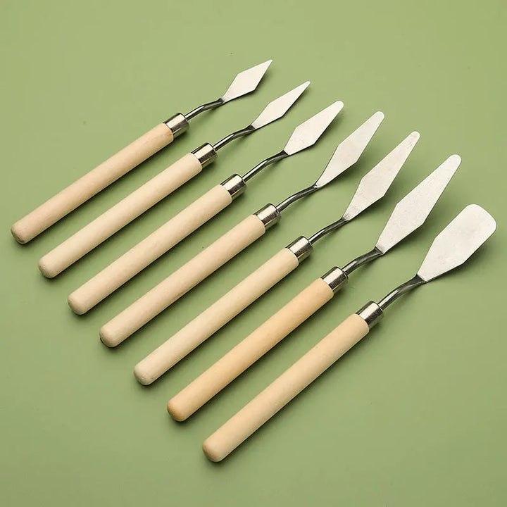 Wooden Palette Knives
