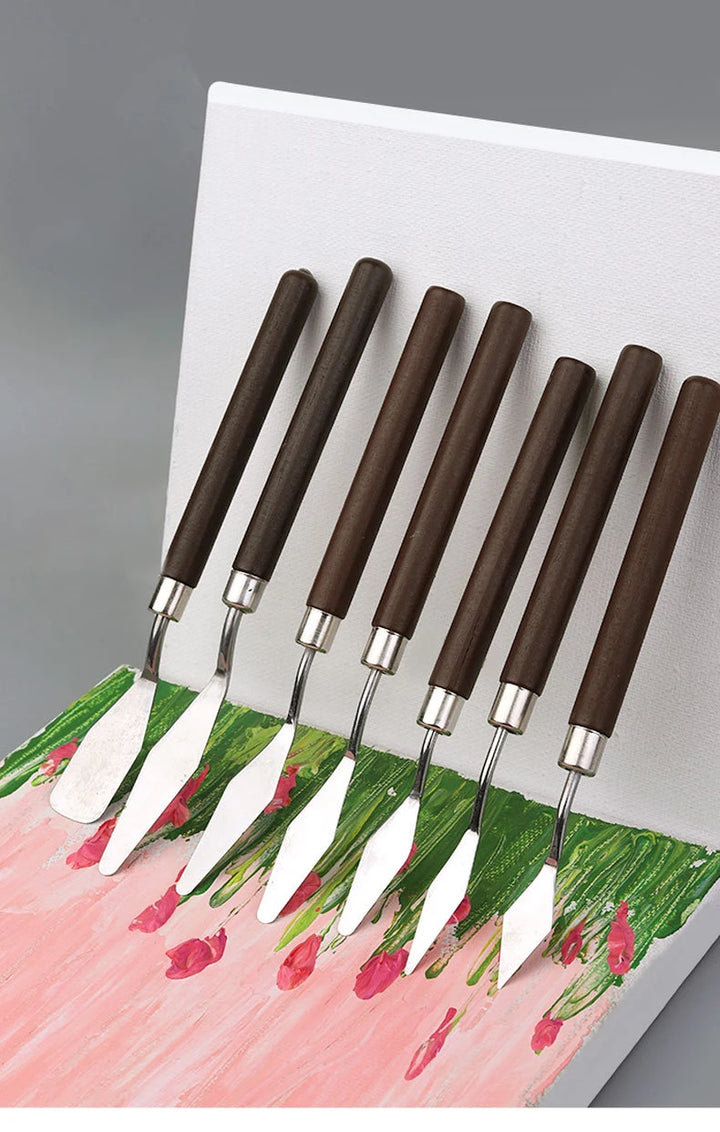 Wooden Palette Knives