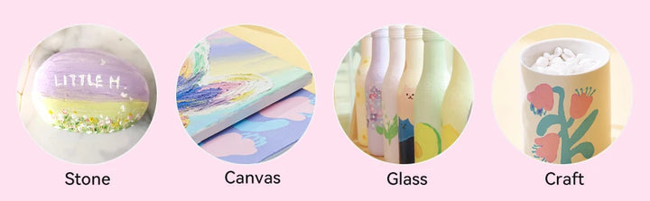 Acrylic Pastel Color Paints