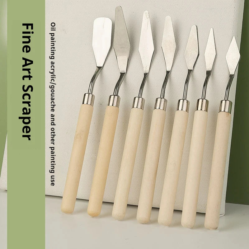 Wooden Palette Knives