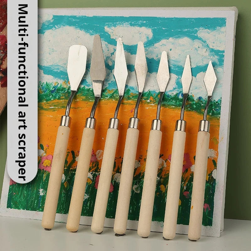 Wooden Palette Knives