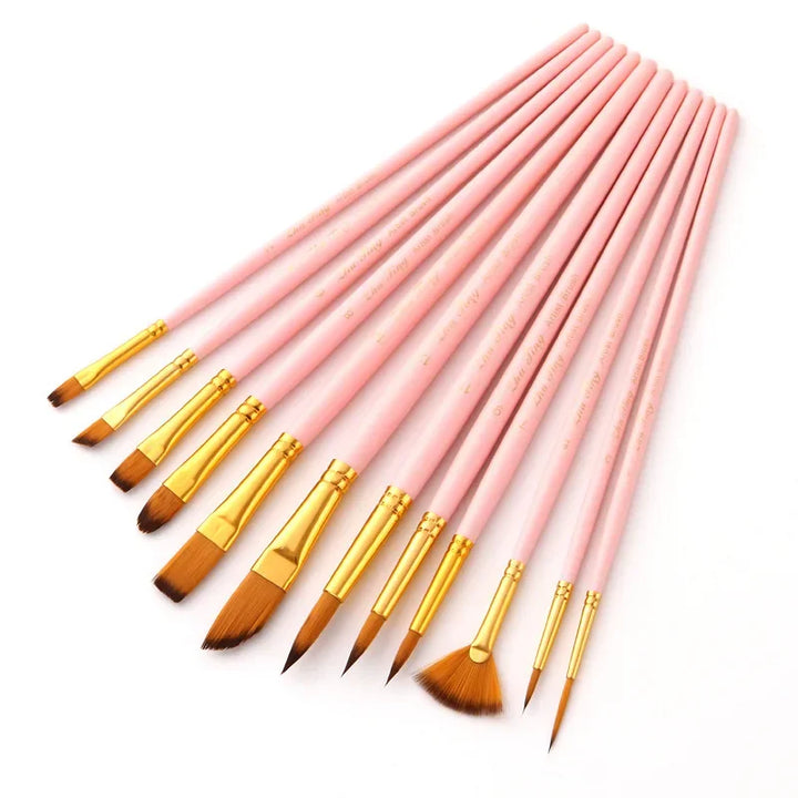 Pastel Paint Brushes