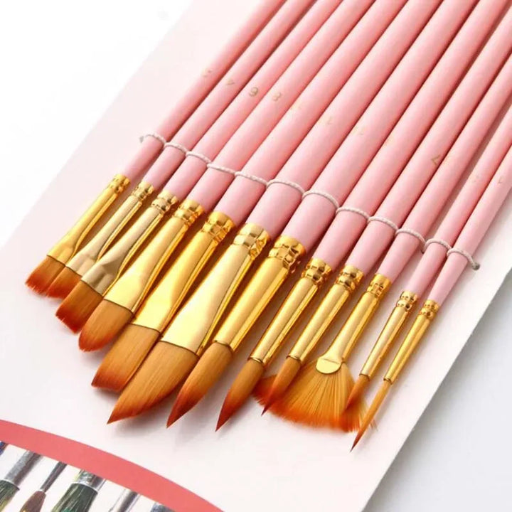 Pastel Paint Brushes